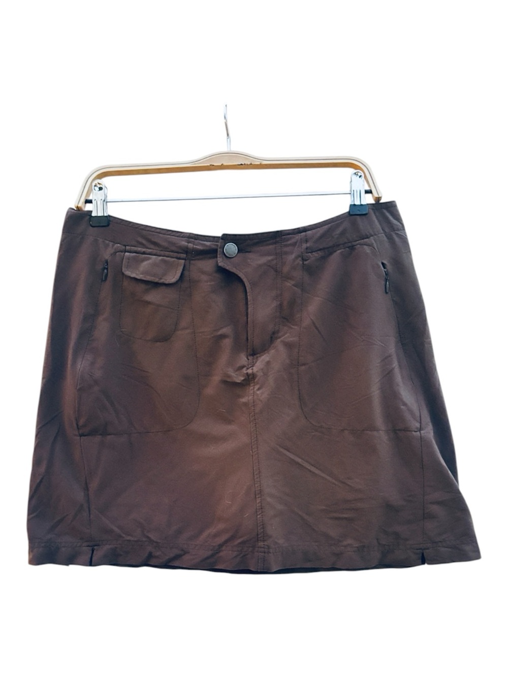 Columbia Titanium Brown Gorpcore Utility Skort Small Hiking Outdoor Cargo⁠ Small